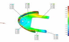 三維檢測，快速實現五金沖壓件三維掃描全尺寸批量檢測